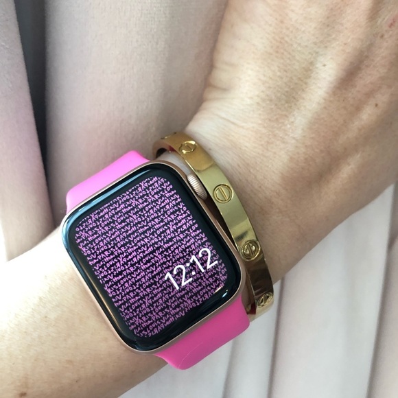 HOT Pink Apple Watch Replacement Ba… - Picture 1 of 10